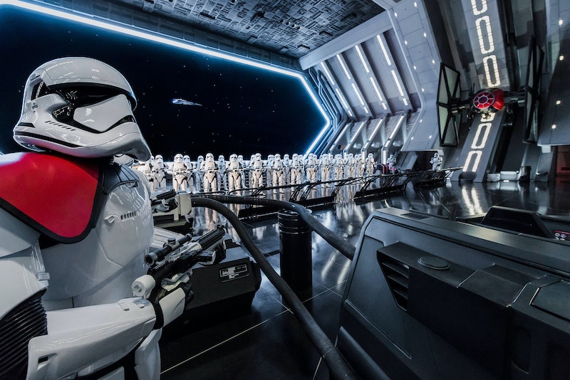 Hangar na Star Wars: Rise of the Resistance no Hollywood Studios da Disney Orlando
