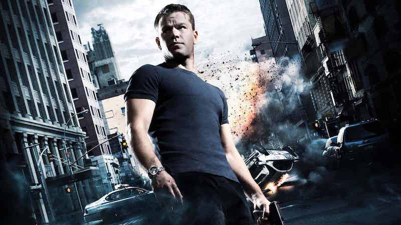 Jason Bourne no show de dublês The Bourne Stuntacular na Universal Orlando