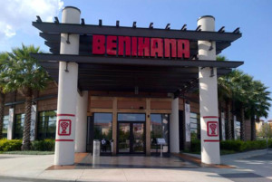 Restaurantes japoneses em Orlando: restaurante Benihana