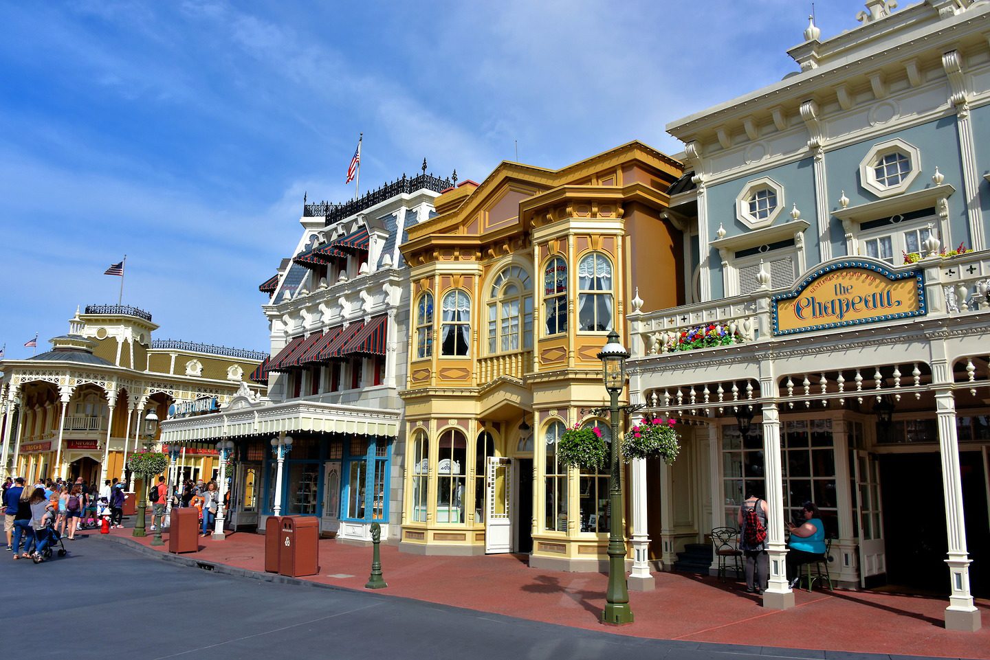 The Chapeau na Main Street U.S.A. no Magic Kingdom da Disney Orlando
