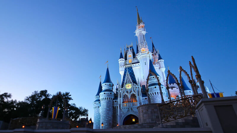 Castelo da Cinderela no Disney's Magic Kingdom em Orlando