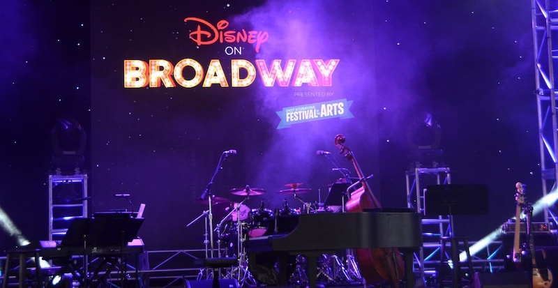 Disney on Broadway no Epcot International Festival of the Arts 2023 na Disney Orlando