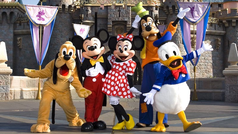 Personagens da Disney Orlando