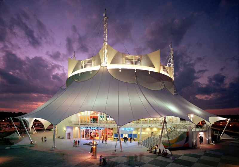 Teatro do Cirque du Soleil na Disney Springs em Orlando