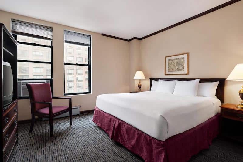 Quarto do hotel Days Inn by Wyndham Hotel em Nova York