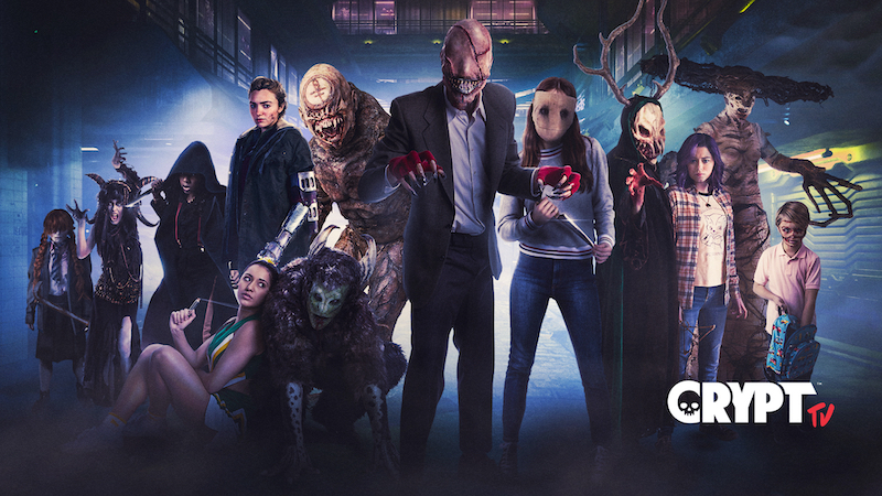 Crypt TV no Halloween da Universal Orlando