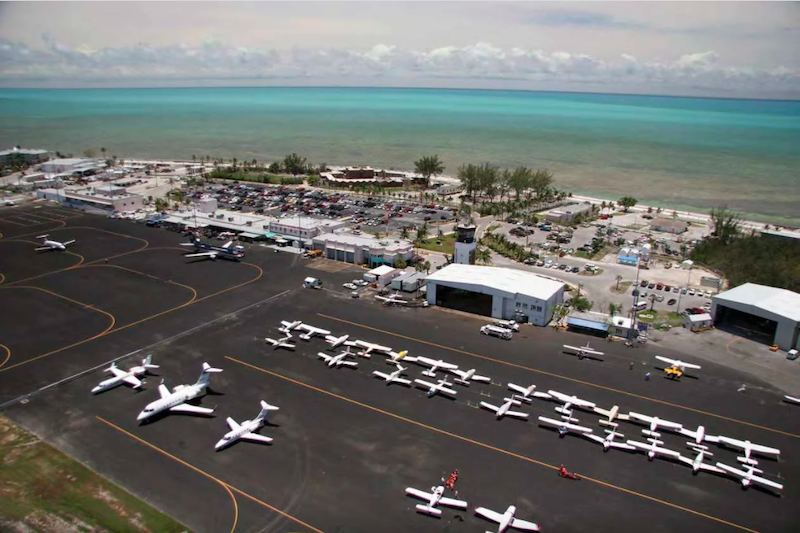 Aviões no aeroporto de Key West