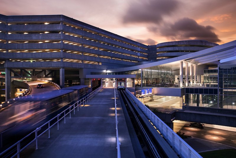 Terminal no aeroporto de Tampa