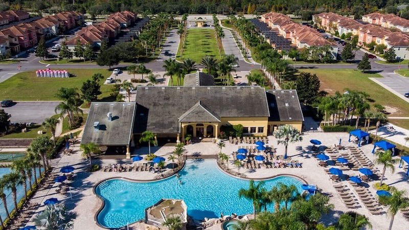 Condomínio de casas Paradise Palms em Orlando