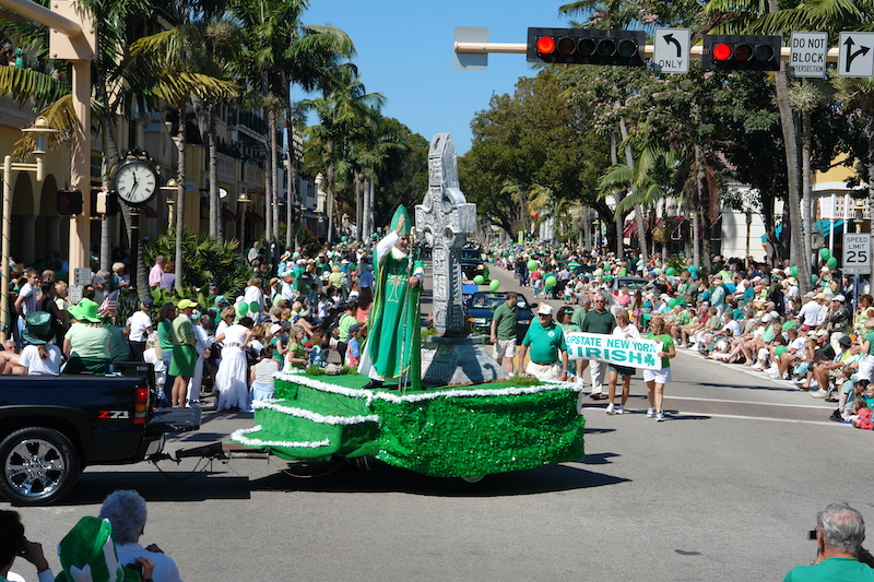 St. Patrick's Day Parade em Naples na Flórida