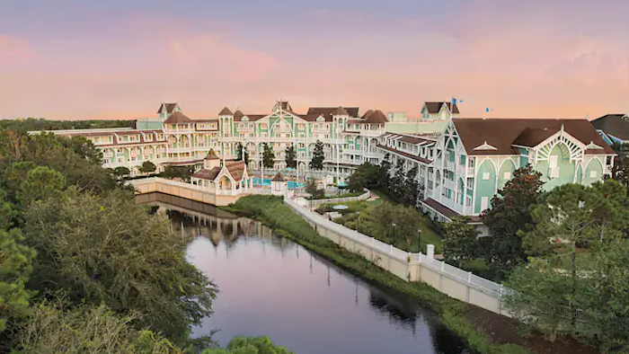 Área de Disney's Beach Club Resort e Disney’s Beach Club Villas
