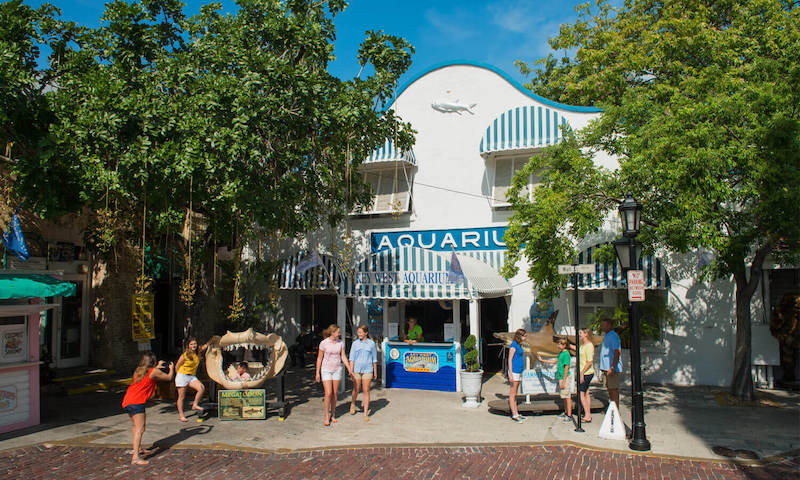 Fachada do Key West Aquarium