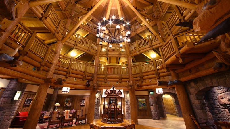 Lobby no Boulder Ridge Villas at Disney’s Wilderness Lodge