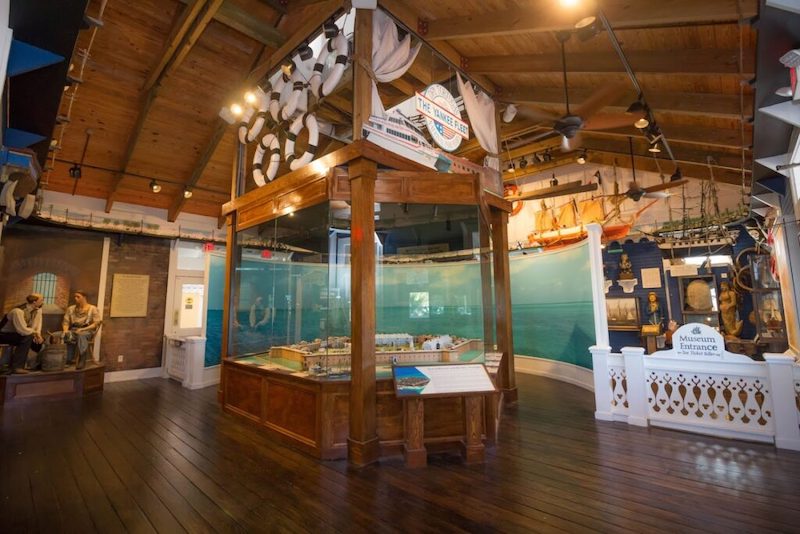Área do Sails to Rails Museum em Key West