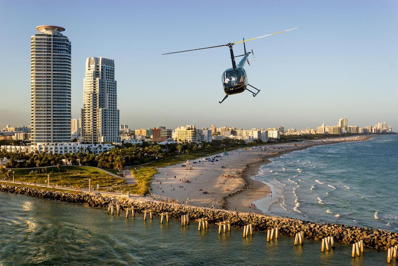 Helicóptero em Miami