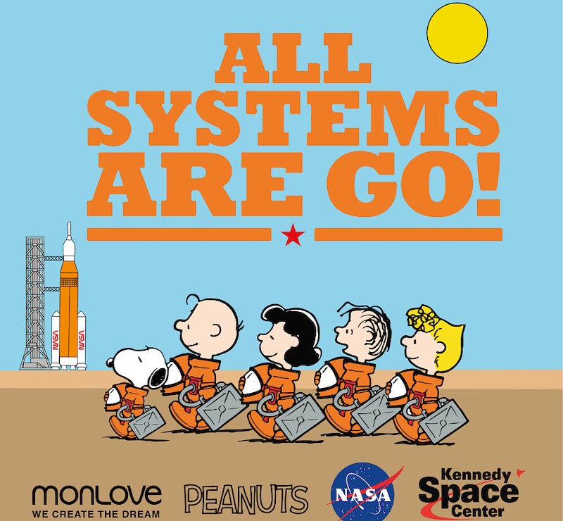 Banner da atração All Systems Are Go no Kennedy Space Center