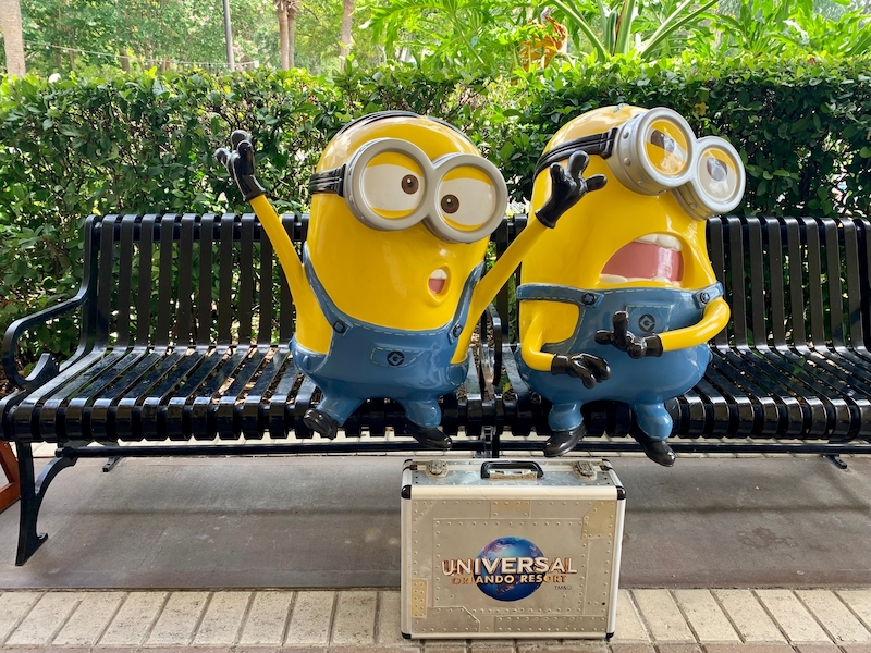 Minions no parque Universal Studios em Orlando