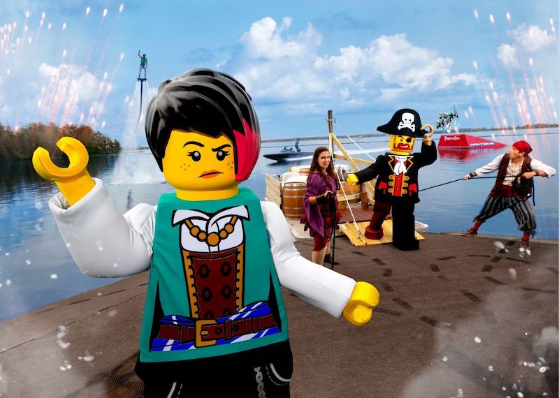 Show no Pirate Fest Weekends no Legoland Florida
