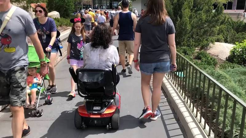 Scooter motorizada na Disney Orlando