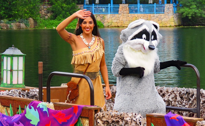 Princesa Pocahontas no Animal Kingdom Disney