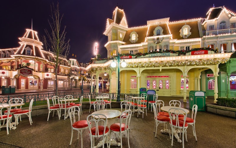 Restaurante Casey's Corner no Magic Kingdom da Disney Orlando